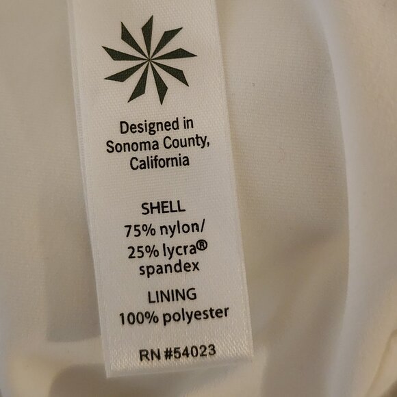 Athleta Strappy White Tankini Swim Top XL NWT - Picture 11 of 13